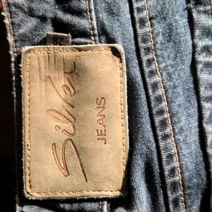 Silver Jeans Blue Denim with Wide Flare Leg